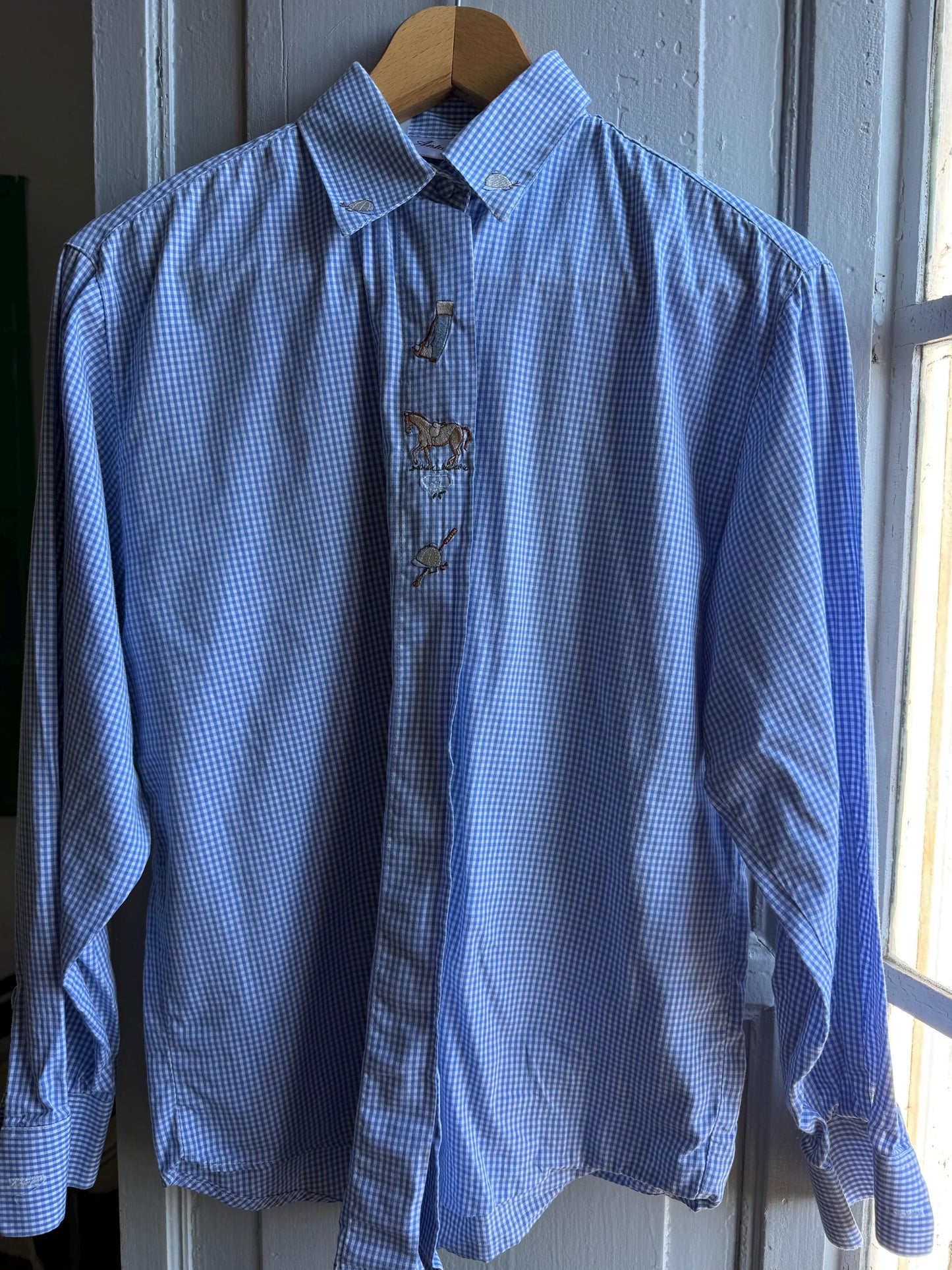 Vintage Embroidered Cowboy Blouse — additional view 10
