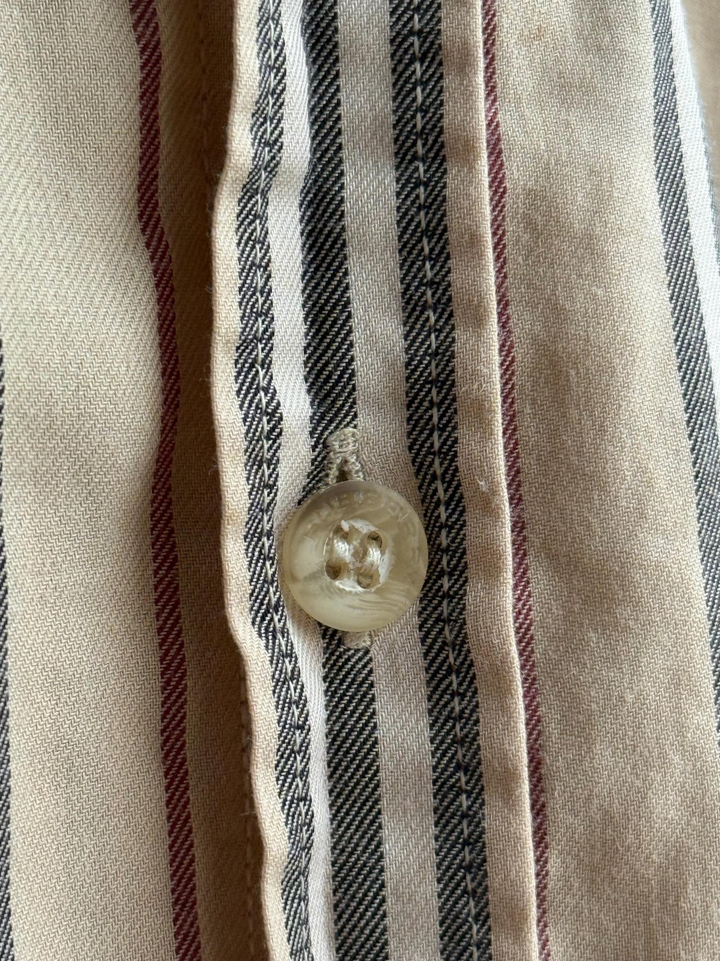 Burberry London kids button up shirt, cotton boy blouse, Size 3 year old.