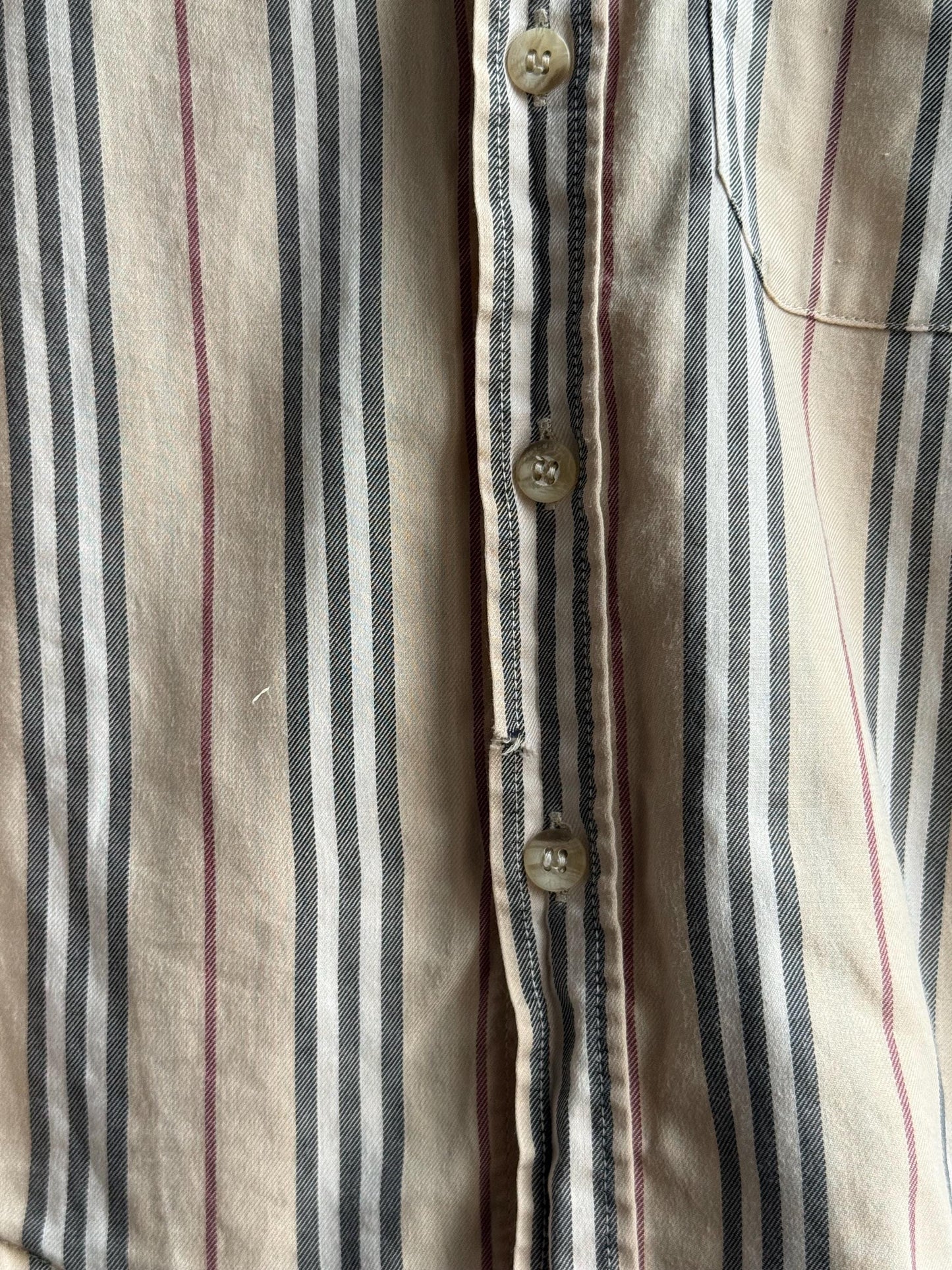 Burberry London kids button up shirt, cotton boy blouse, Size 3 year old.