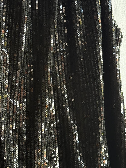 Black Sequin Halter Top — additional view 11