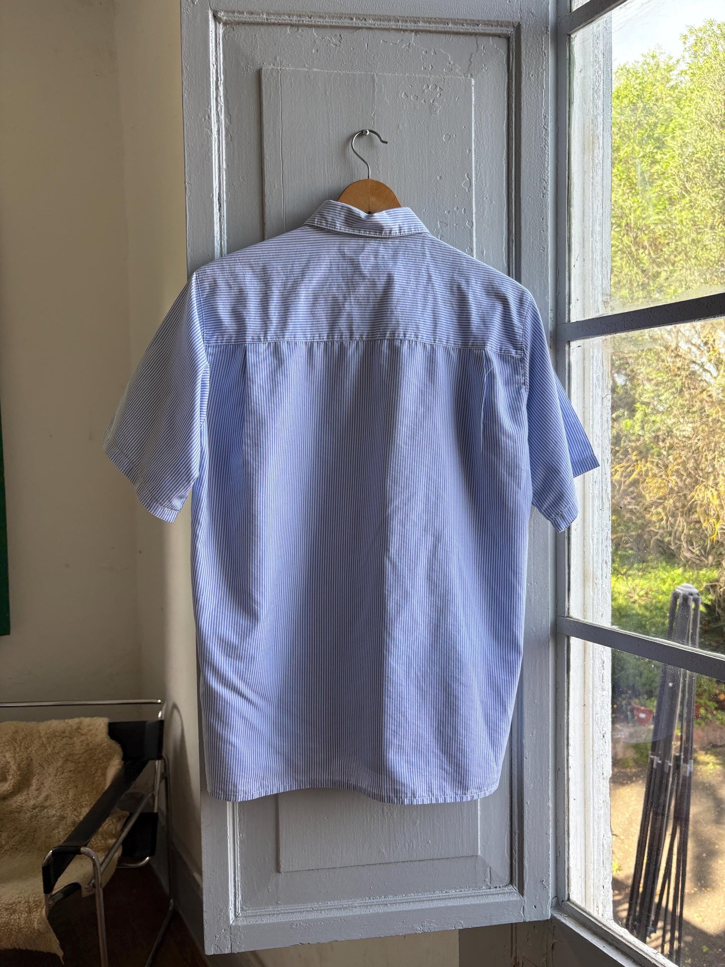 Vintage Blue Striped Looney Tunes Shirt — additional view 8