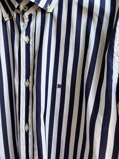 Navy Striped Preppy Shirt — additional view 13