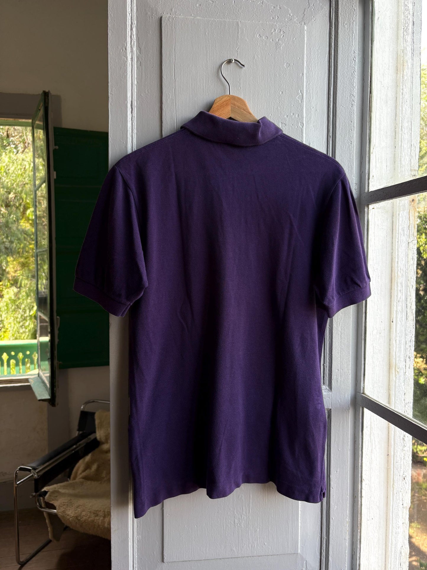 Vintage Purple Lacoste Polo Shirt — additional view 11