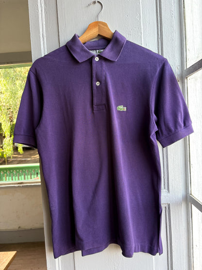 Vintage Purple Lacoste Polo Shirt — additional view 10