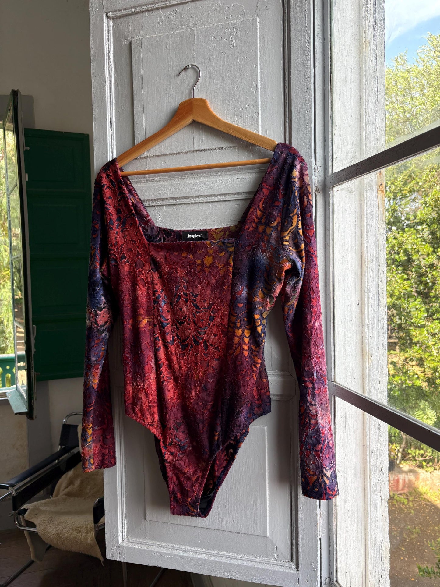 Desigual Colorful Long Sleeve Bodysuit — additional view 6