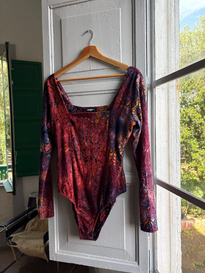 Desigual Colorful Long Sleeve Bodysuit — additional view 6