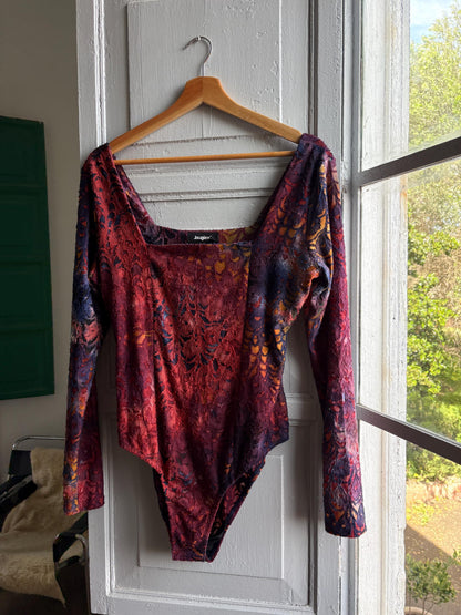 Desigual Colorful Long Sleeve Bodysuit — additional view 13