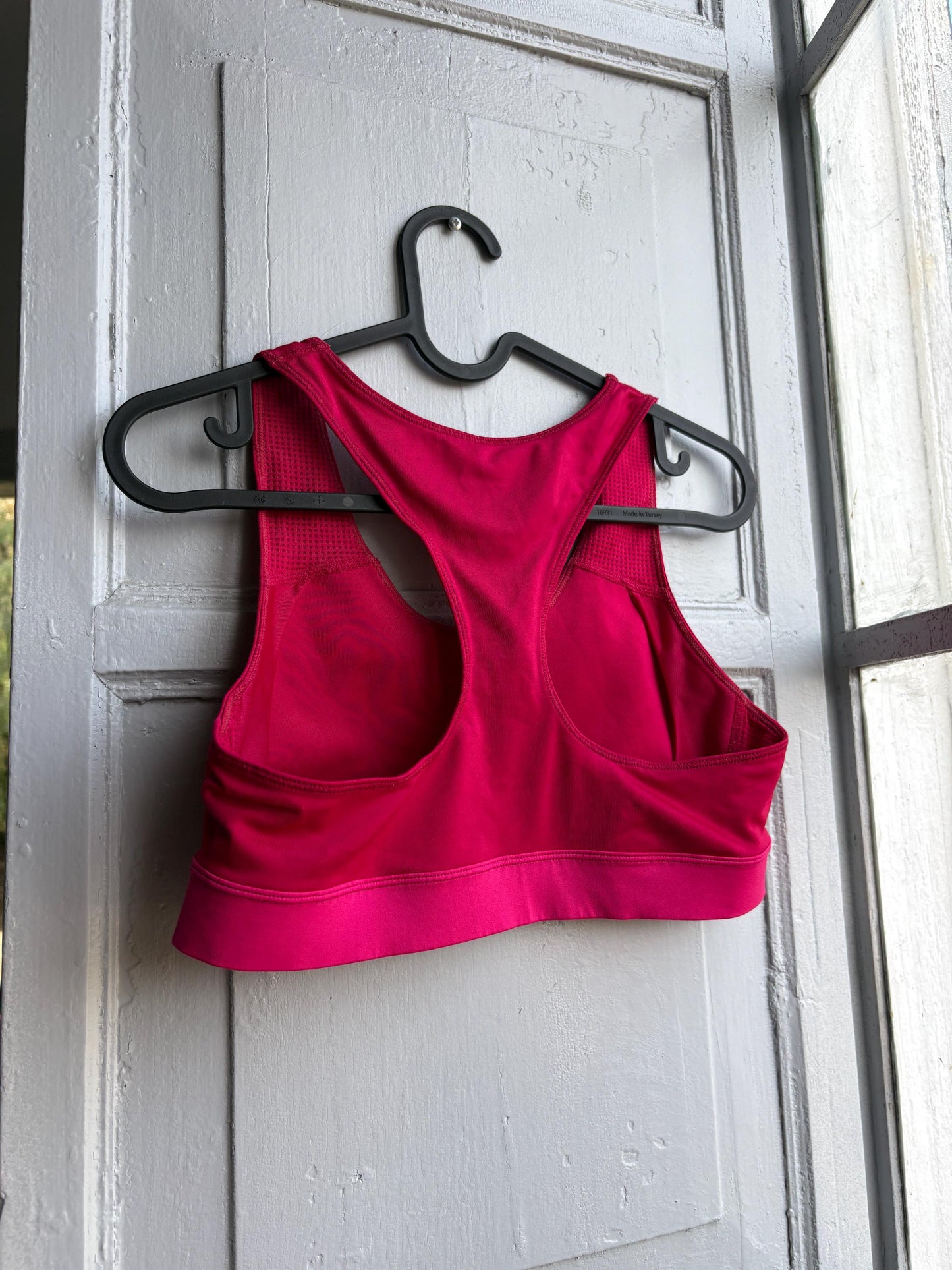 Pink Racerback Sports Top With Mesh Panel — additional view 10