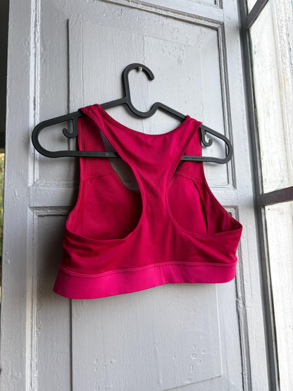 Pink Racerback Sports Top With Mesh Panel — additional view 10