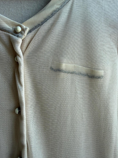 Adolfo Dominguez White Minimalist Blouse — additional view 8