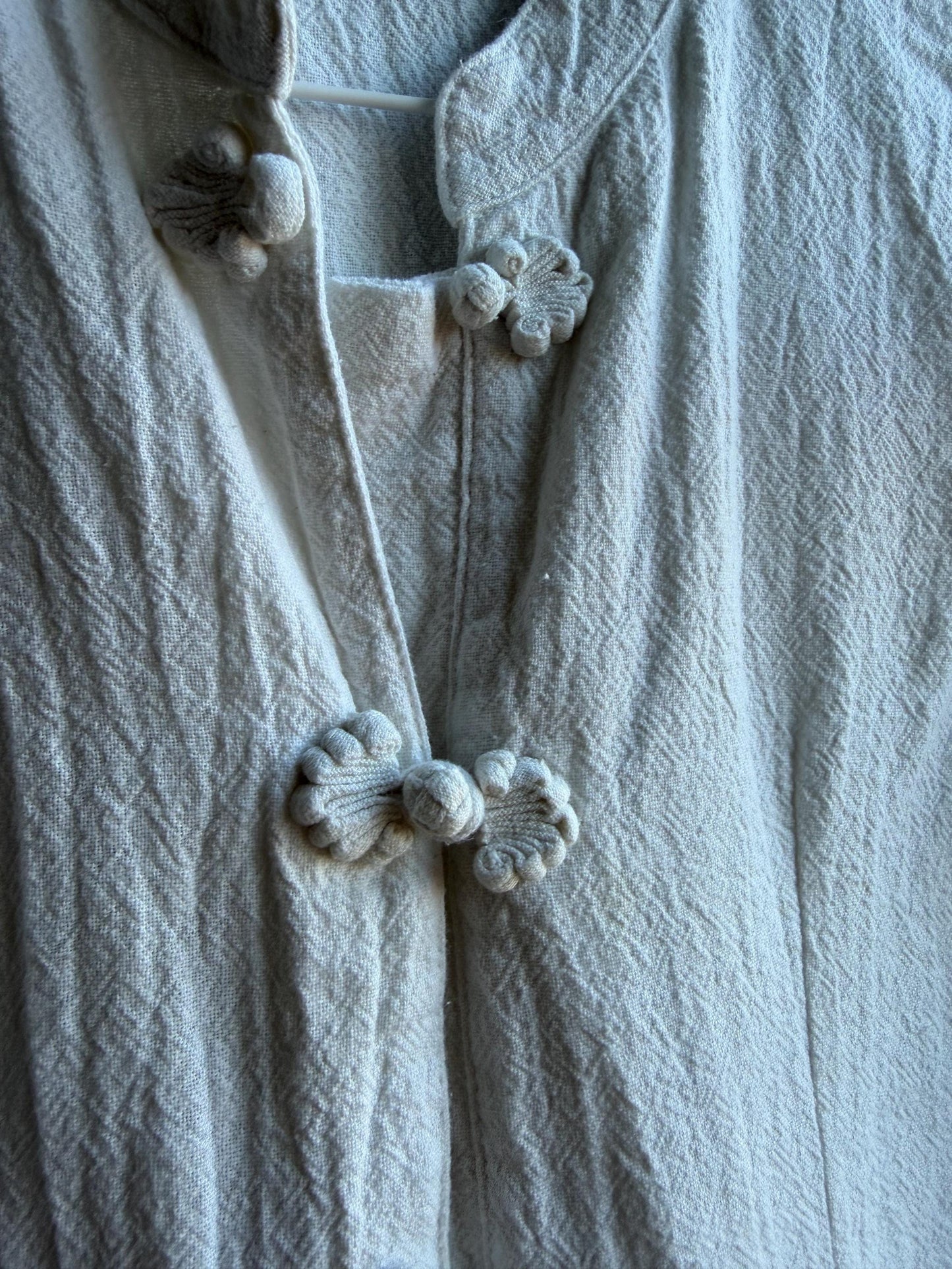 Vintage White Cotton Sleeveless Camisole — additional view 9