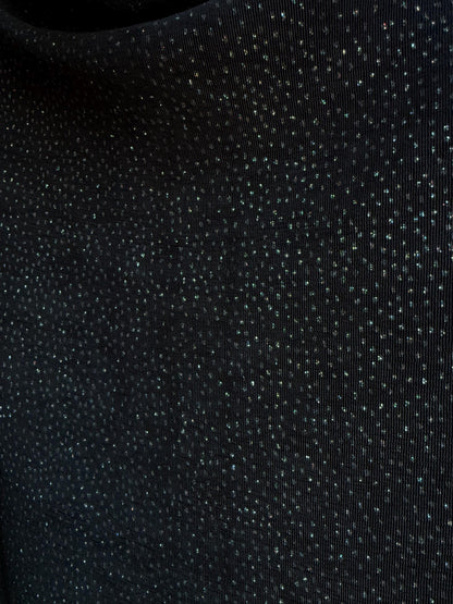 Vintage Black Sparkly Disco Shirt — additional view 6