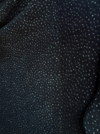 Vintage Black Sparkly Disco Shirt — additional view 7