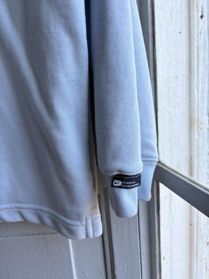 Vintage Light Blue Nike Kids Jumper — back view