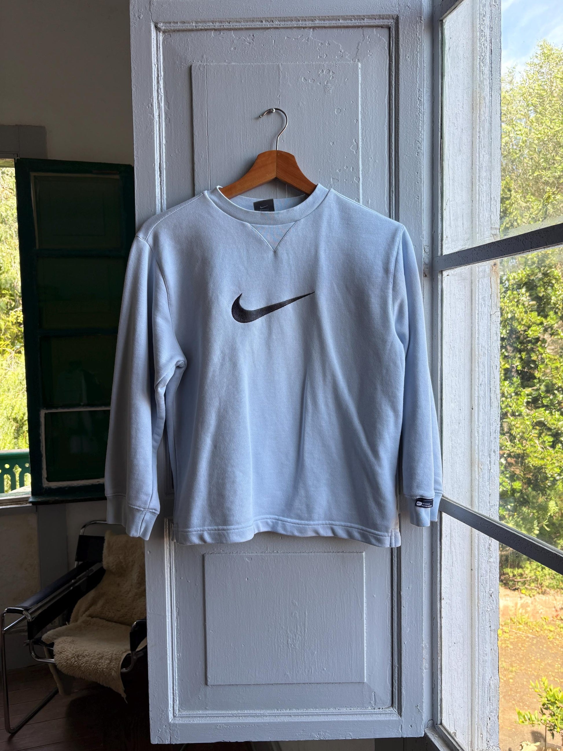 Vintage Light Blue Nike Kids Jumper — additional view 8