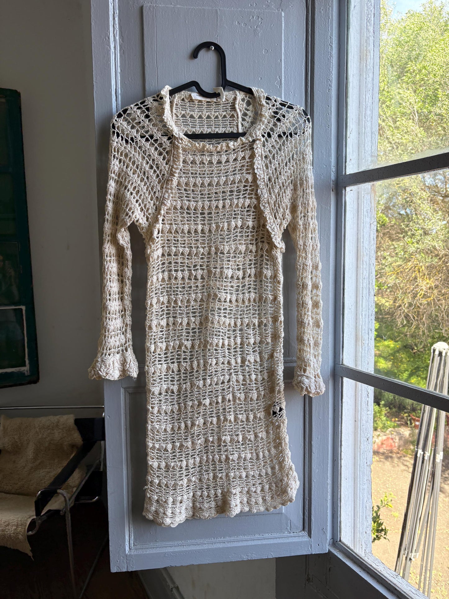 Vintage Isabel Marant Étoile Off-White Knit Dress — additional view 5