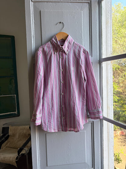 Pedro Del Hierro Striped Luxe Blouse — additional view 6