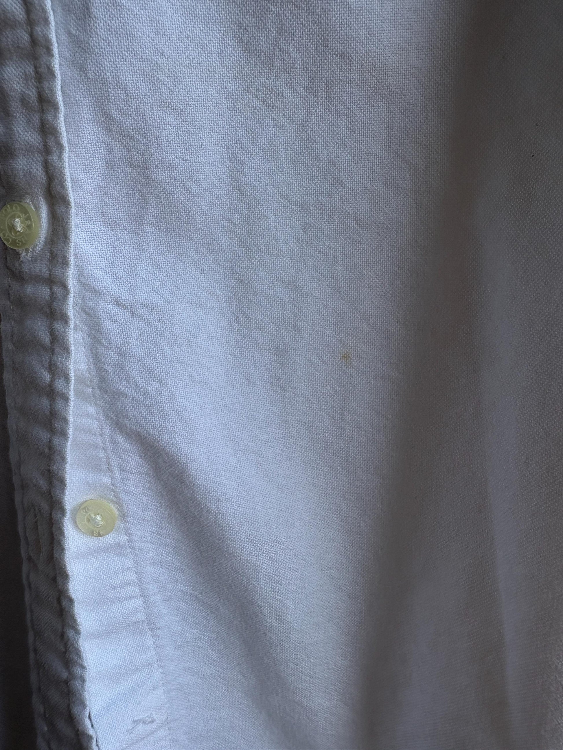 Cotton White Button-Up Shirt For Boys — additional view 6