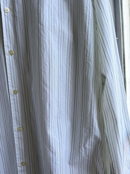Vintage Stripe Cotton Oxford Shirt — additional view 10