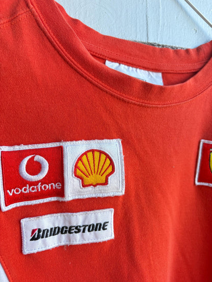 Vintage Ferrari Embroidered Kids Tee — additional view 6