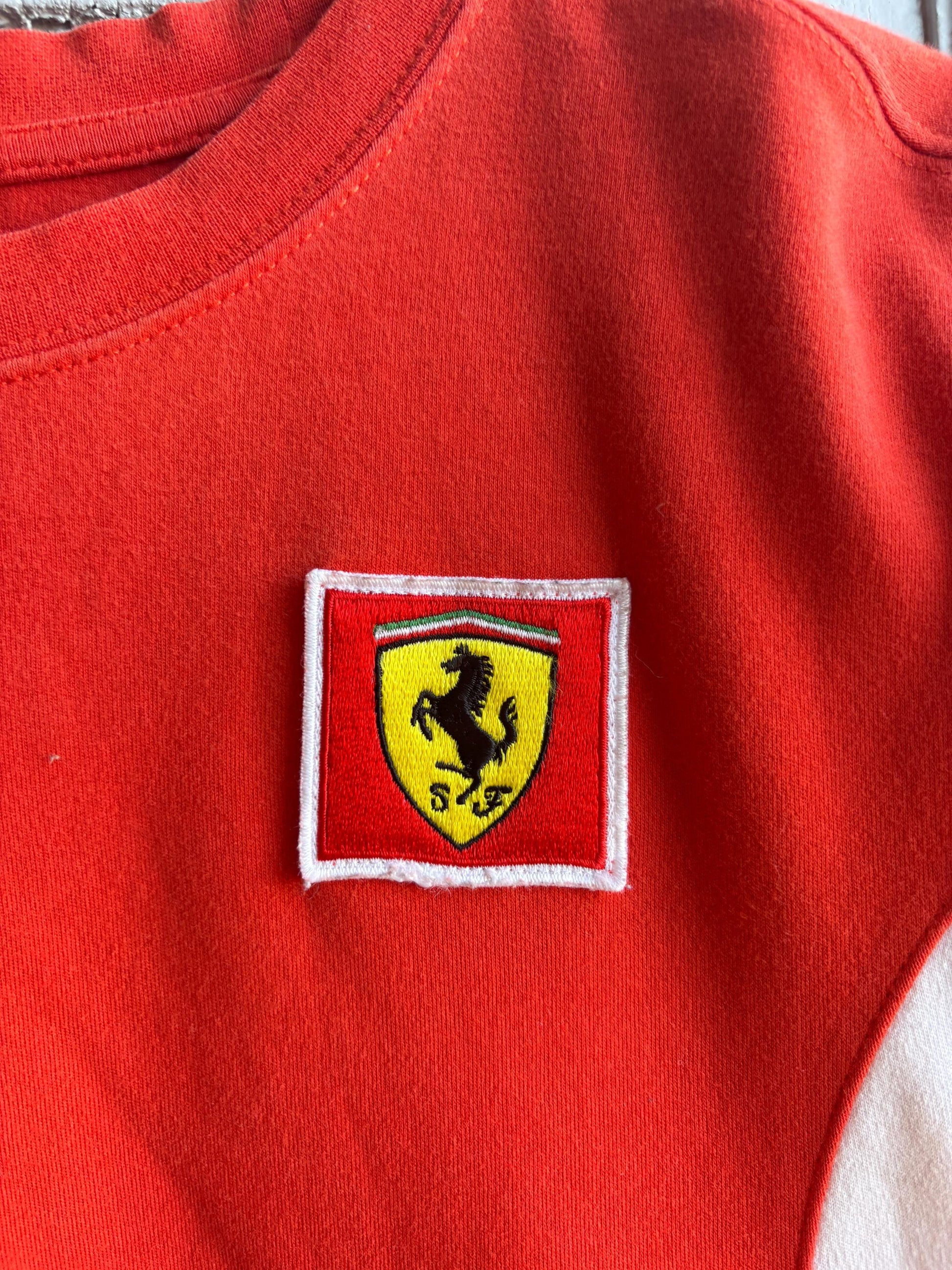 Vintage Ferrari Embroidered Kids Tee — additional view 11