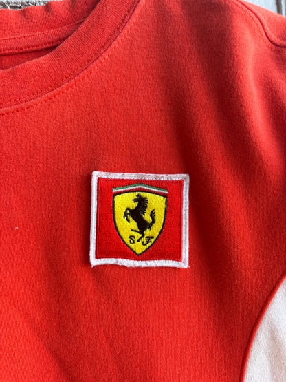 Vintage Ferrari Embroidered Kids Tee — additional view 11