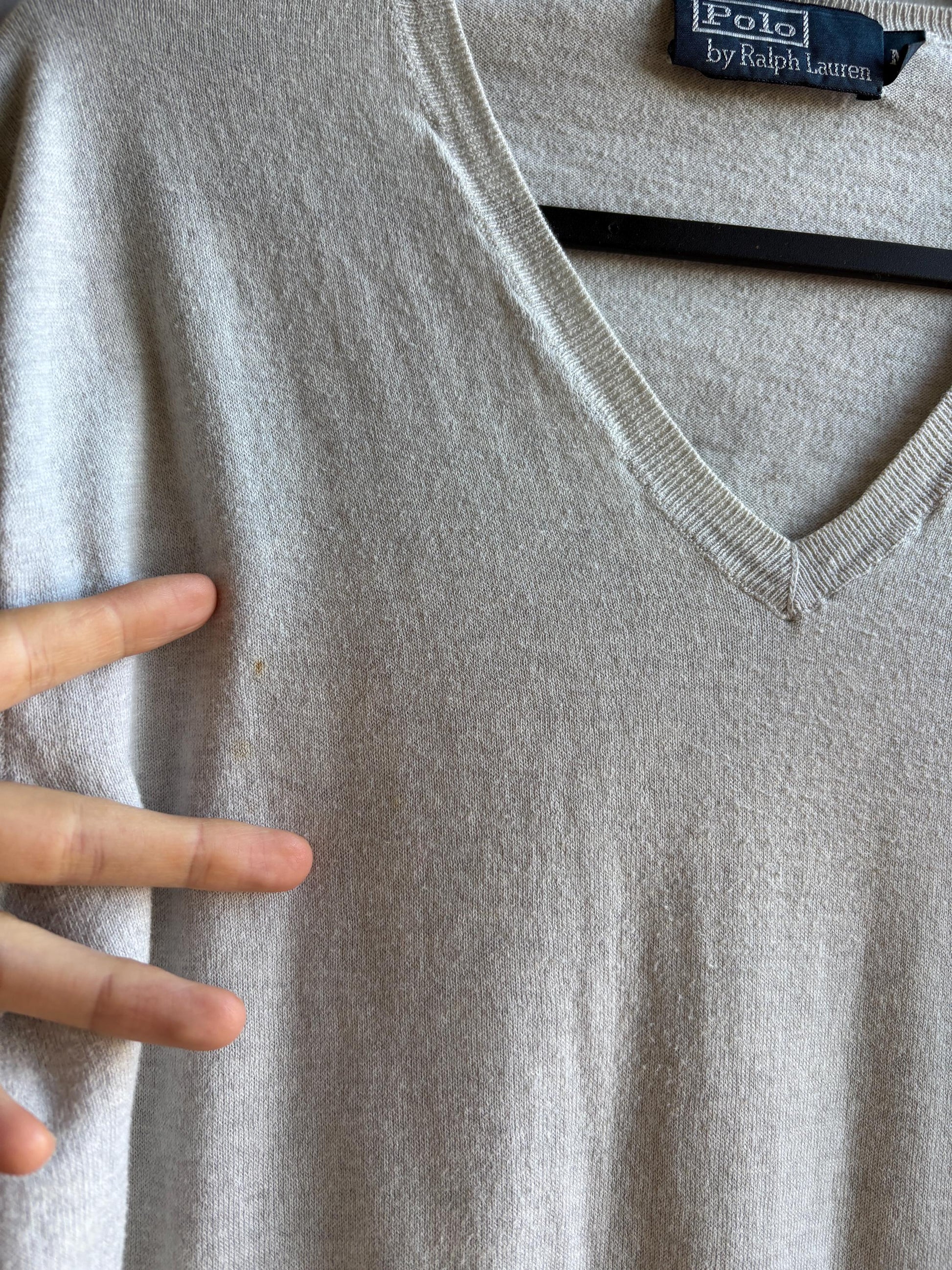 Beige Pima Cotton Long Sleeve Shirt — additional view 11