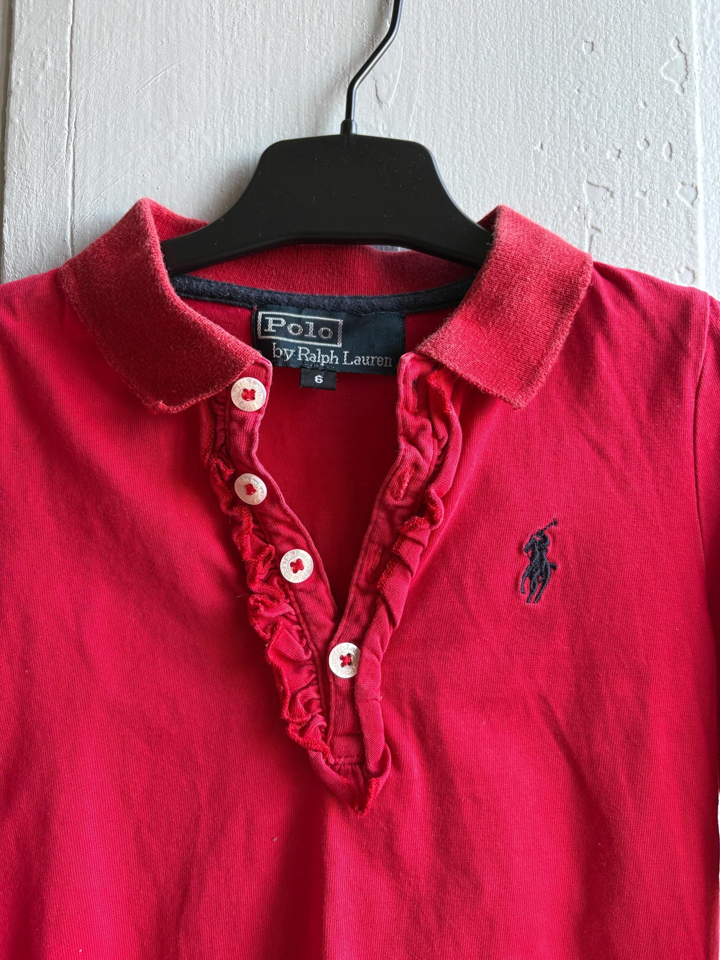 Polo Ralph Lauren Red Long Sleeve Shirt — additional view 7