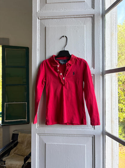 Polo Ralph Lauren Red Long Sleeve Shirt — additional view 6
