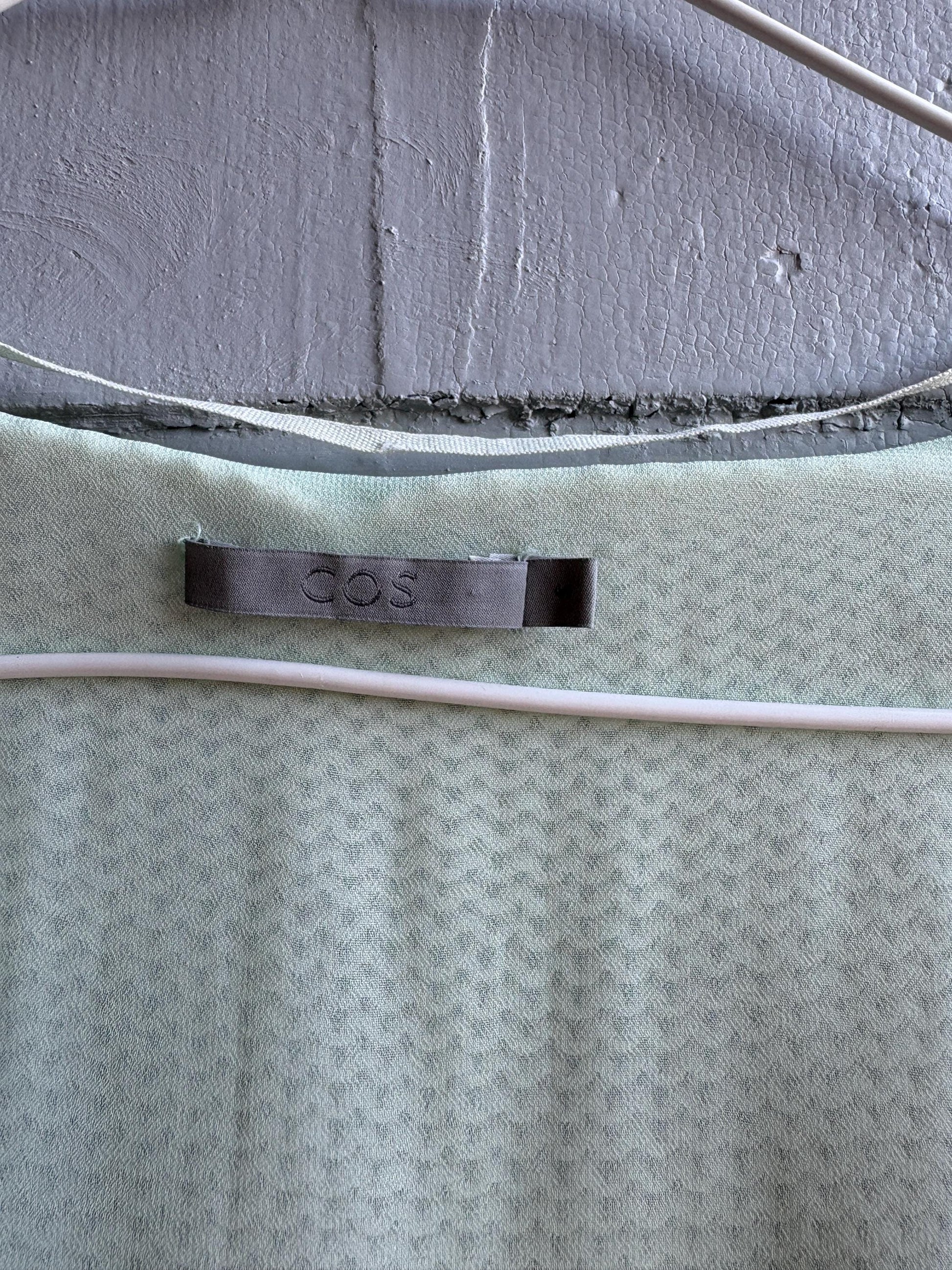 Mint Green Knit Camisole — fabric close-up