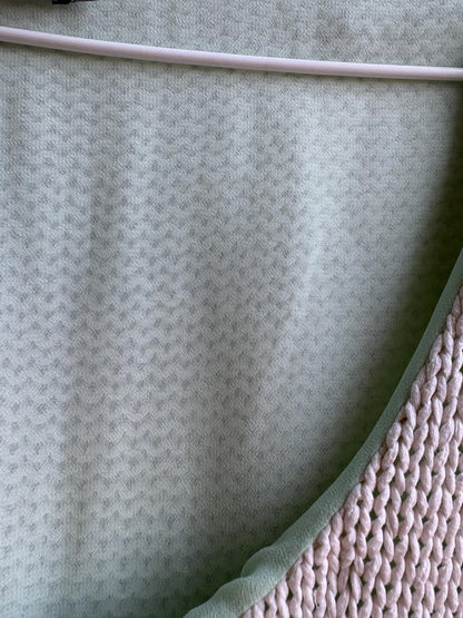 Mint Green Knit Camisole — detail