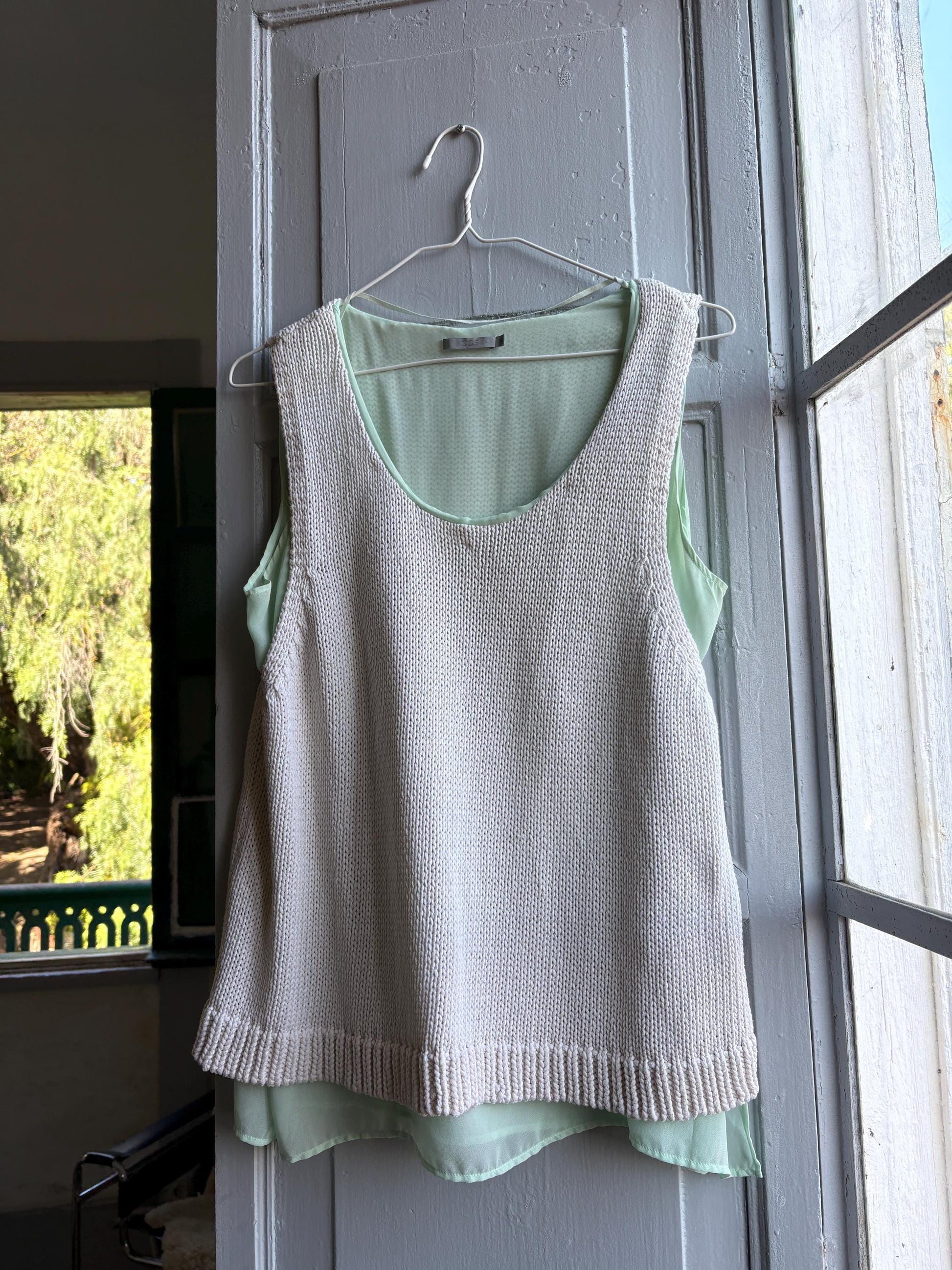 Mint Green Knit Camisole — additional view 8