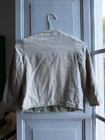 Vintage Linen Jacket for Kids — additional view 12