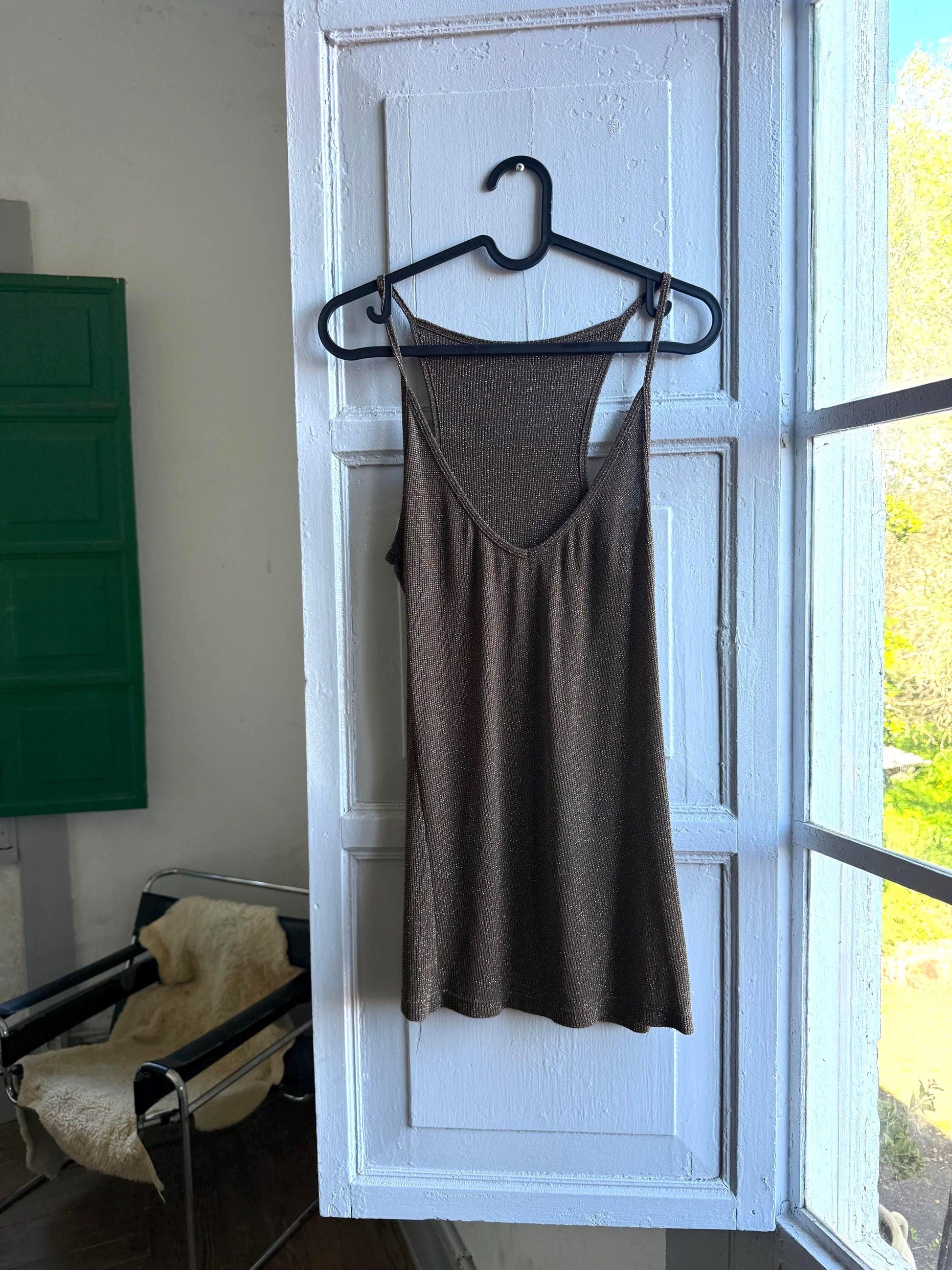 Vintage Brown Shimmer Camisole