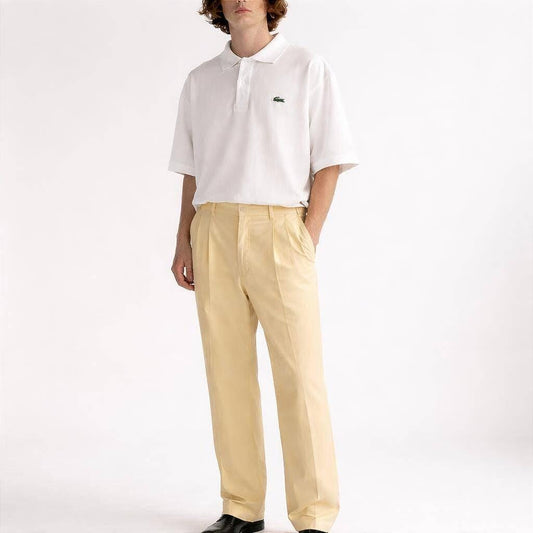 Burberry London Light Yellow Men's Trousers