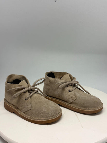 Beige Suede Ankle Boots for Kids — additional view 8