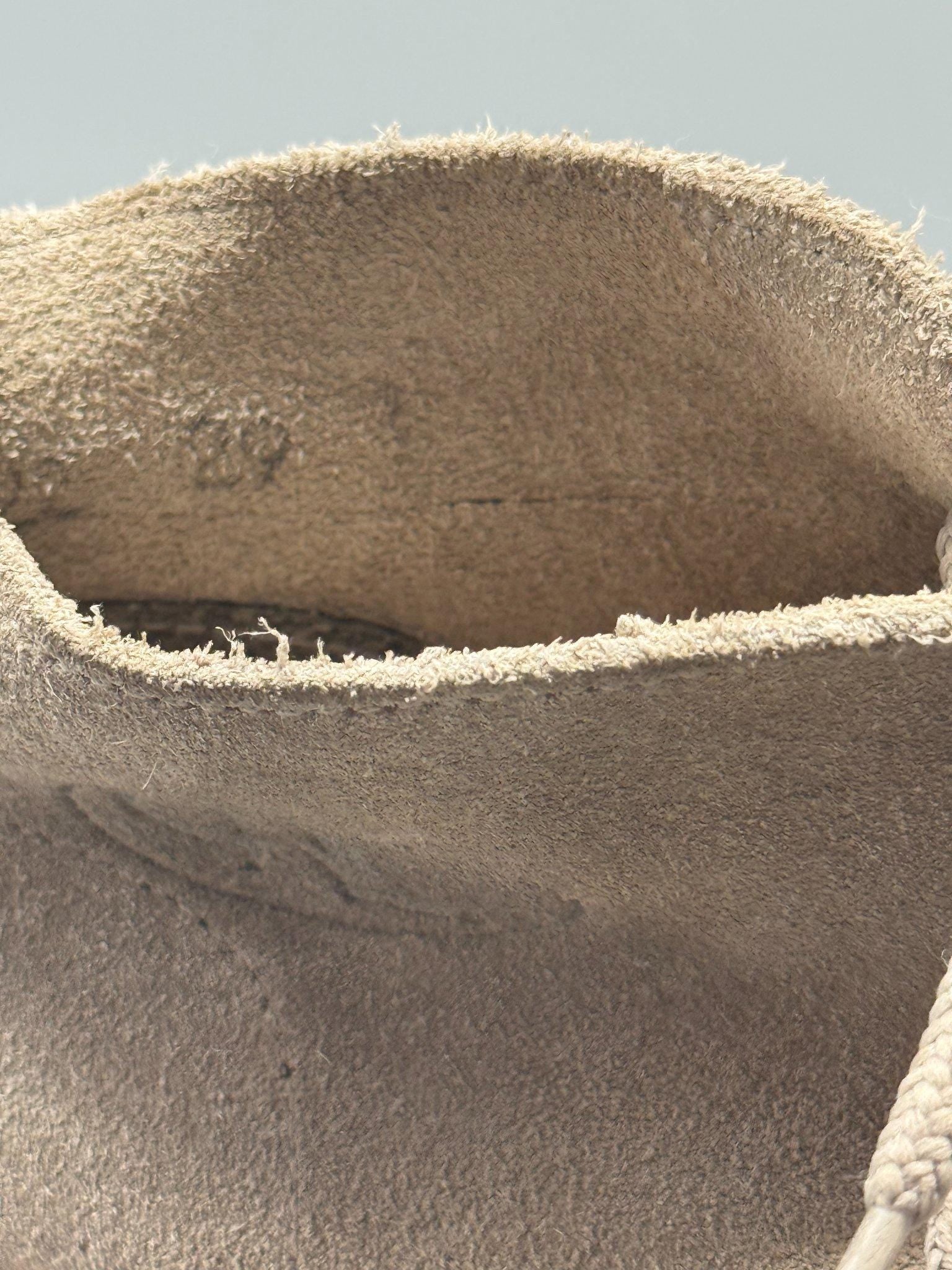 Beige Suede Ankle Boots for Kids — additional view 9