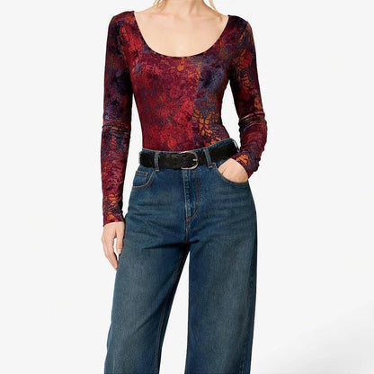 Desigual Colorful Long Sleeve Bodysuit