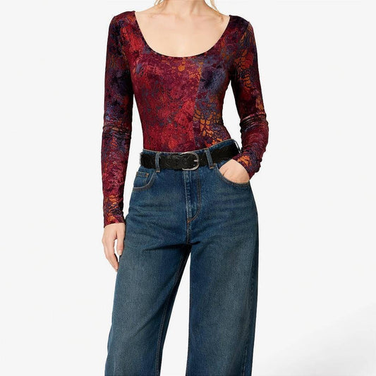 Desigual Colorful Long Sleeve Bodysuit