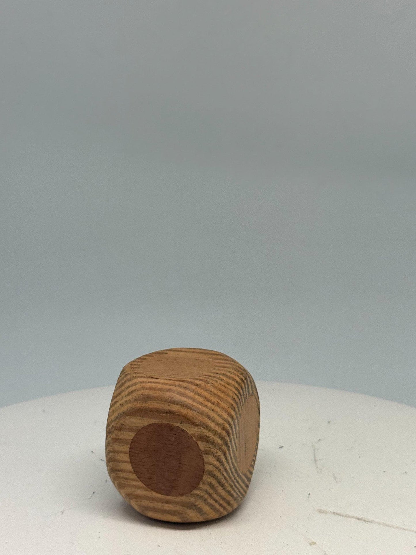 Minimalist Natural Wooden Baby Rattle — additional view 6