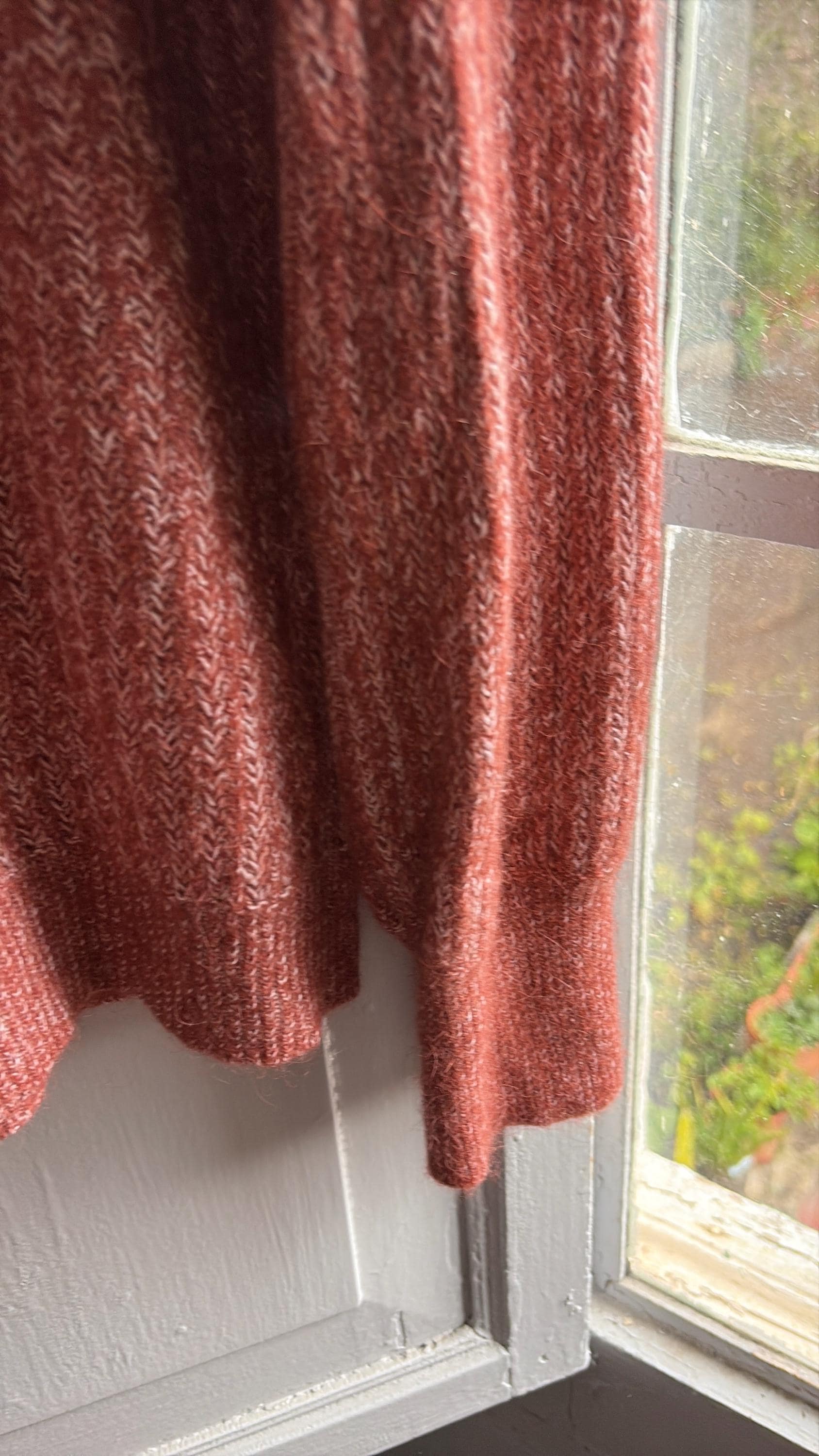 Caroll Paris Pink Wool Blend Jumper — back view