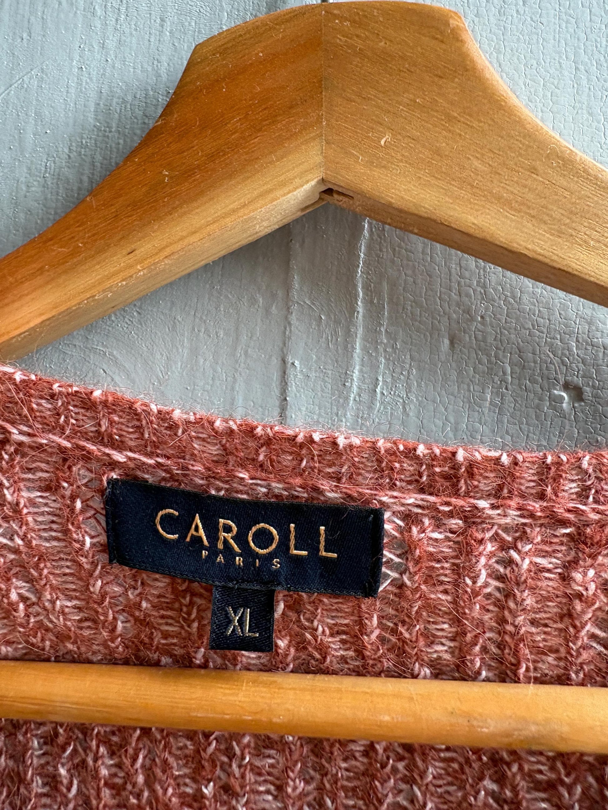 Caroll Paris Pink Wool Blend Jumper — additional view 5