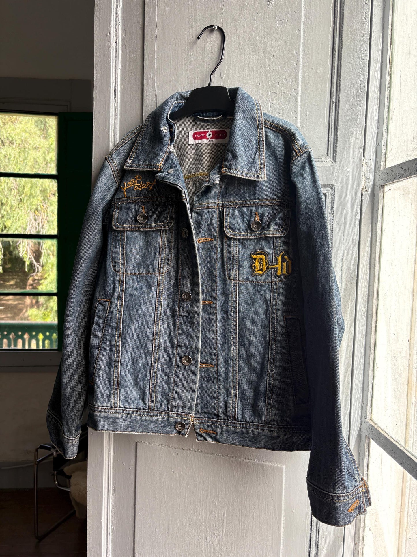 Vintage 90s Blue Denim Kids Jacket — additional view 11