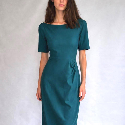 Teal Fitted Evening Dress by Max & Co.
