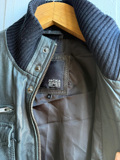 Rare Vintage Black Goat Leather Jacket — additional view 15