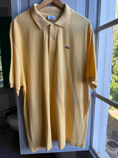 Vintage Yellow Lacoste Polo Shirt for Men — additional view 10