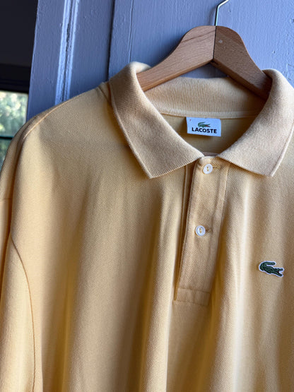 Vintage Yellow Lacoste Polo Shirt for Men — additional view 8