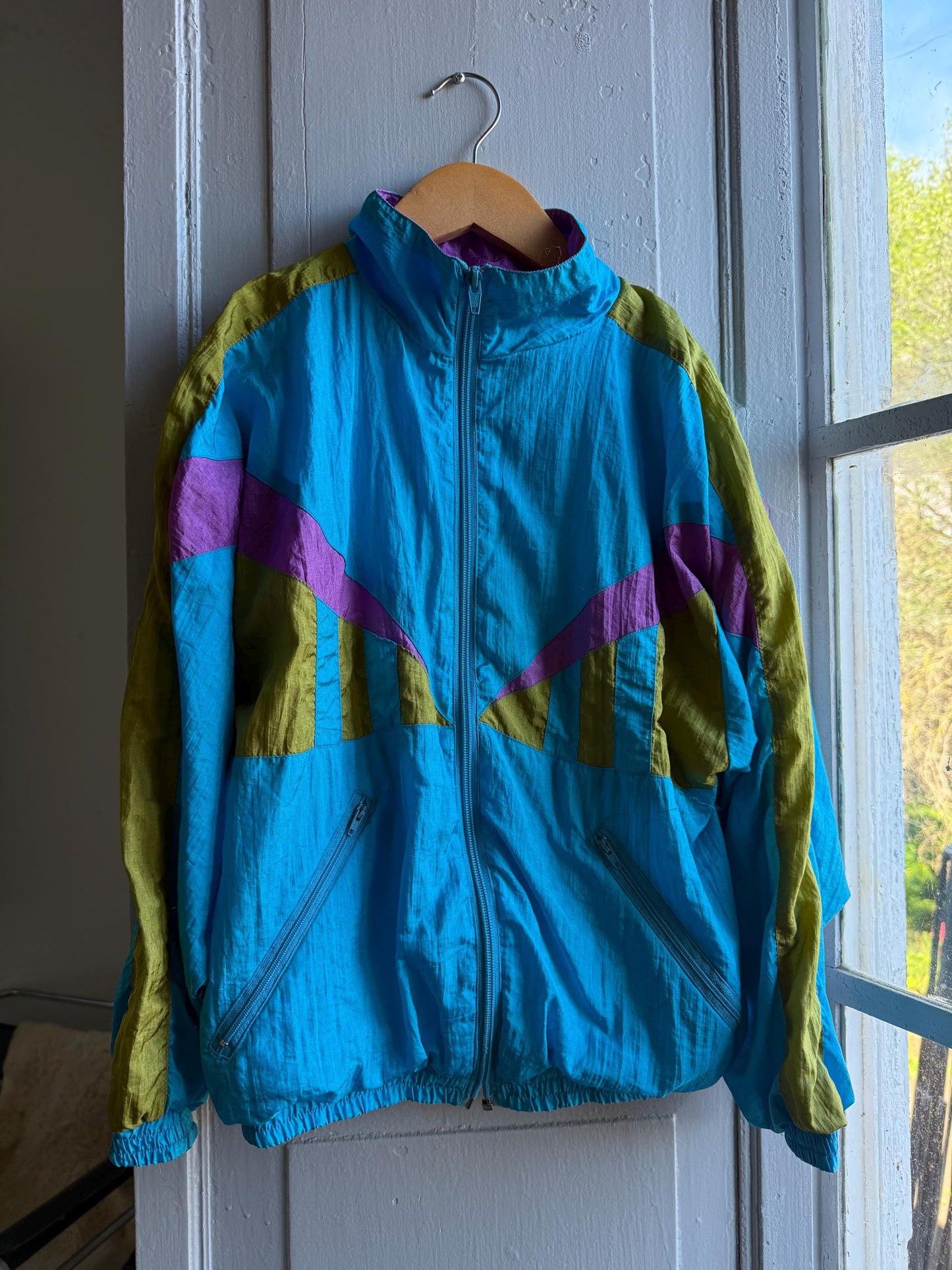 Vintage 90s Kids Windbreaker Jacket — additional view 7