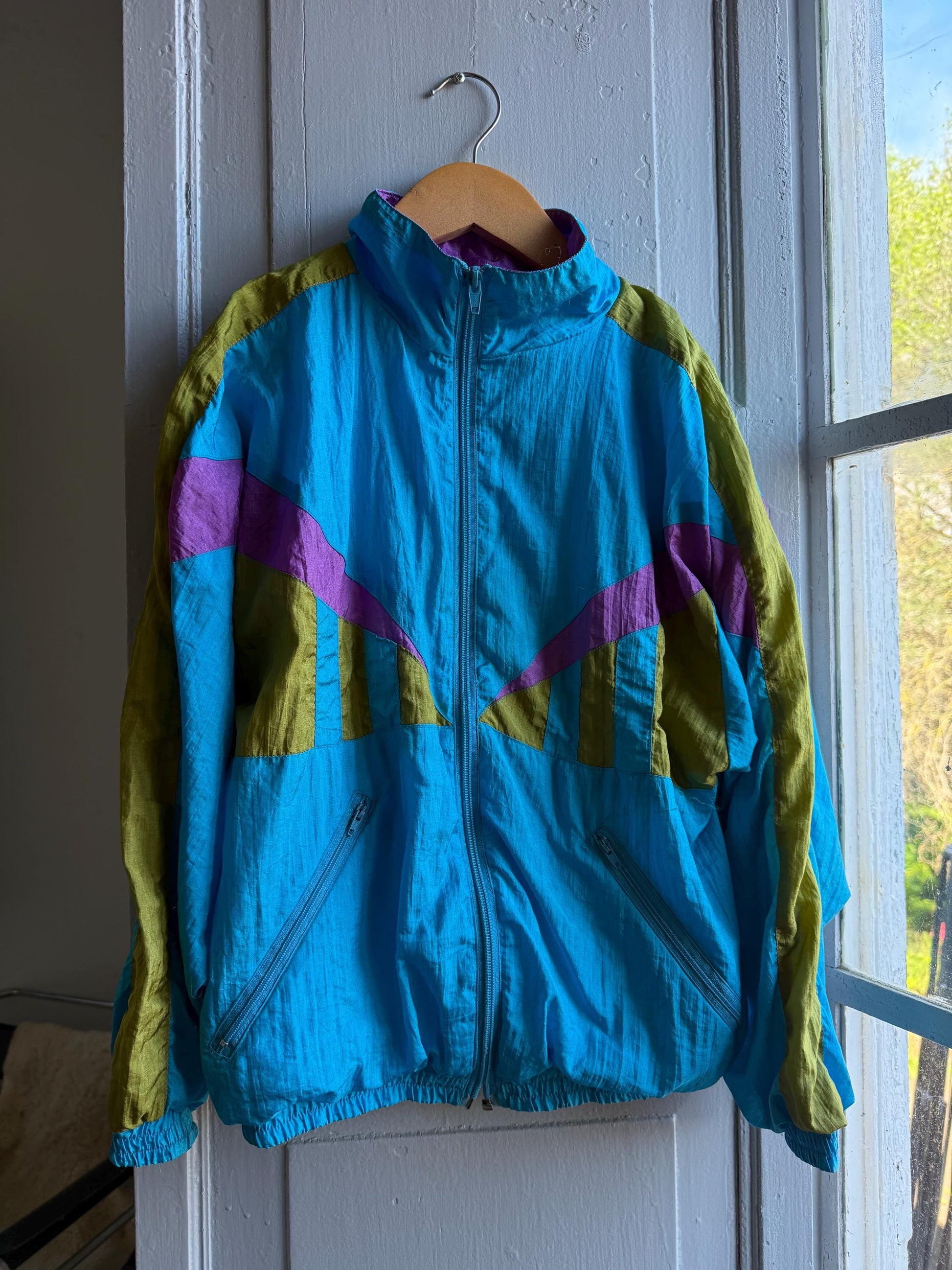 Vintage 90s Kids Windbreaker Jacket — additional view 7