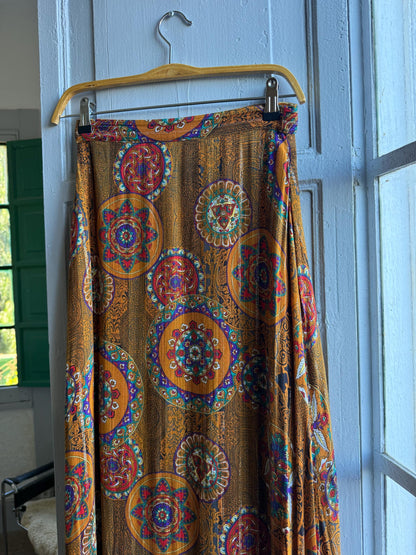 Vintage Desigual Floral Maxi Skirt — additional view 8
